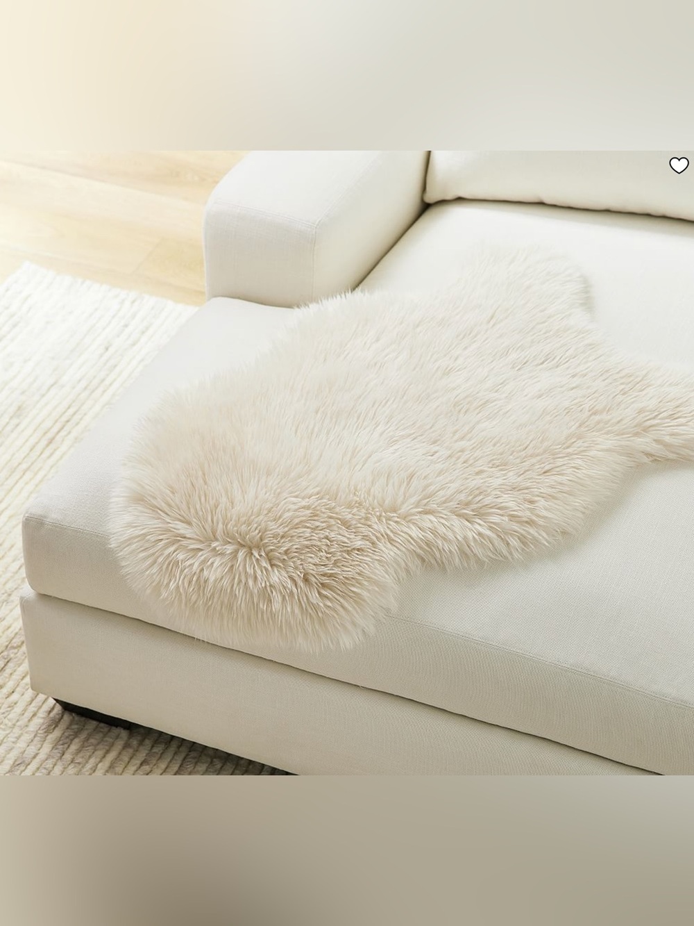 Pottery Barn Luxe Faux Fur Hide